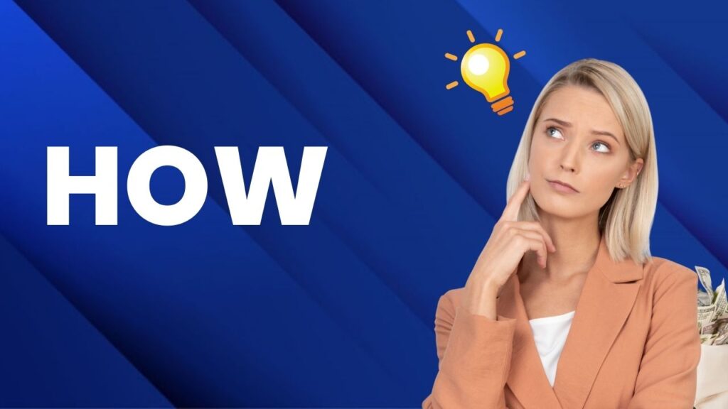Blue and Yellow Bold and Bright How To Get Money YouTube Thumbnail