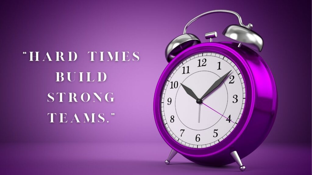 Purple White Elegant Modern Quote Time is Money Instagram Post (Website)