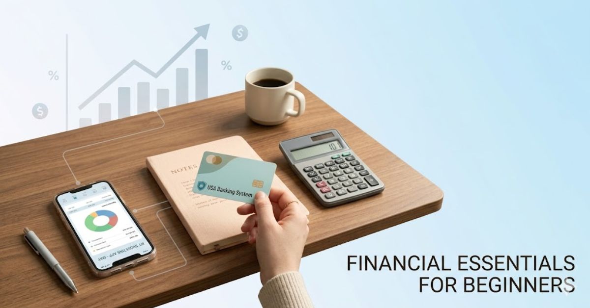 Beginner using a credit card in USA for first time financial management