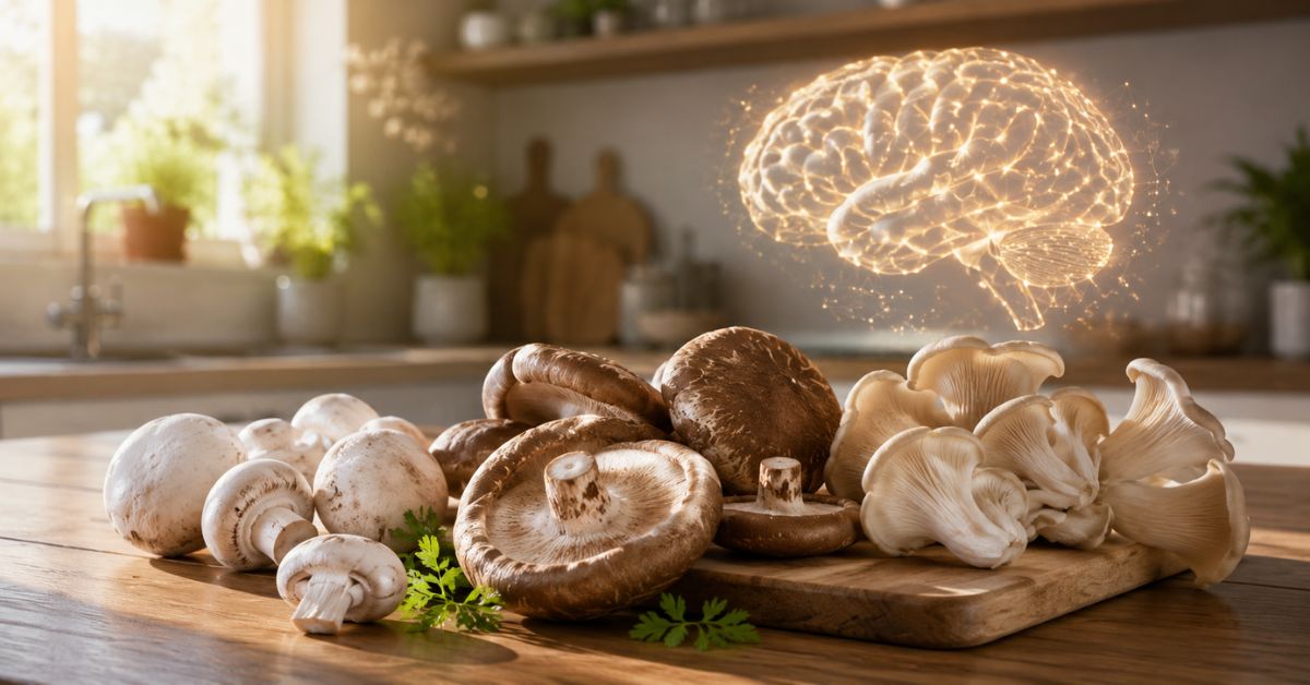Experts Say Mushrooms Contain a Powerful Antioxidant Linked to Better Brain Health