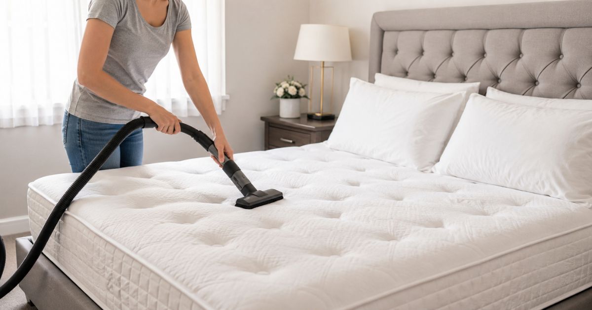 How to Clean a Mattress at Home Naturally (Step-by-Step Guide)