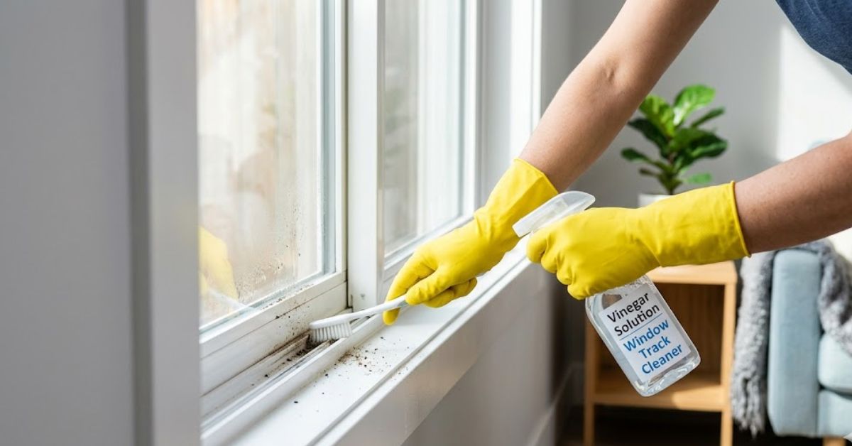 How to Clean Window Tracks