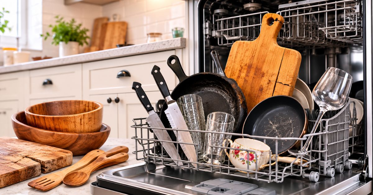 Things You Should Never Put in a Dishwasher