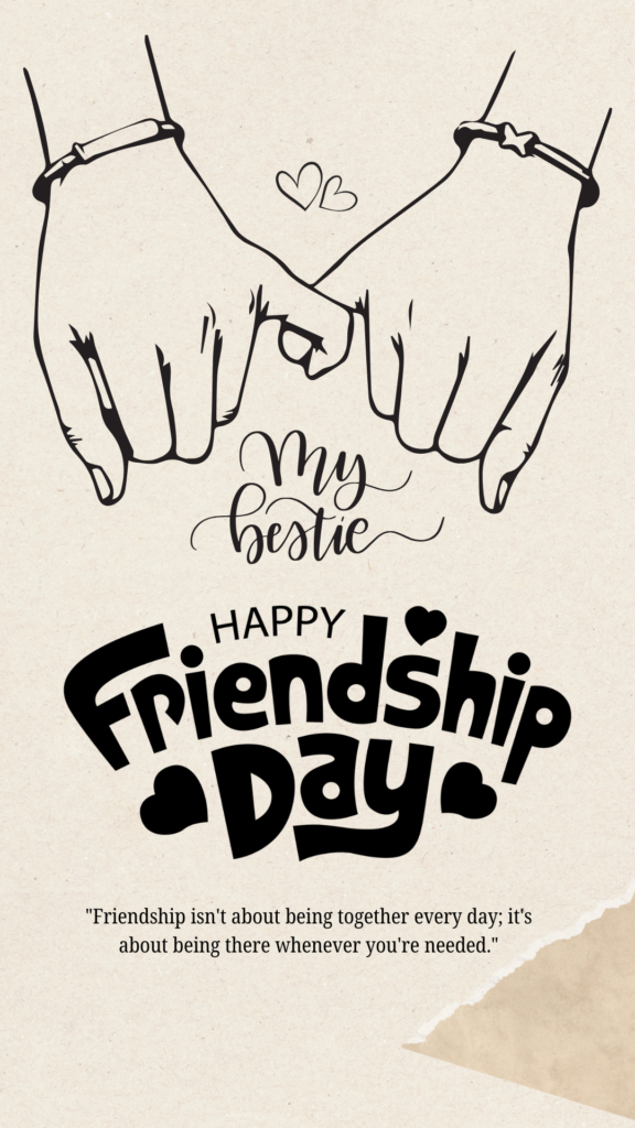 Inspirational friendship quote for best friends