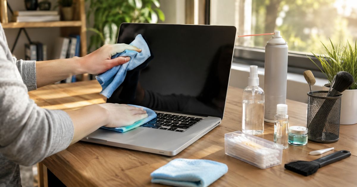 How to Clean a Laptop