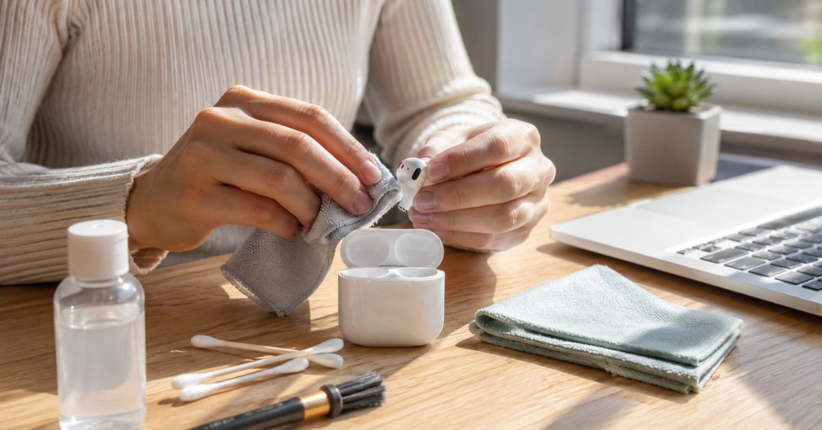 How to Clean AirPods Safely