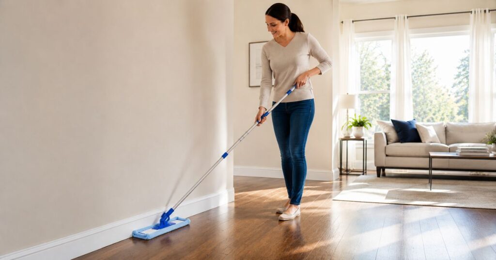 How to Clean Baseboards Without Bending