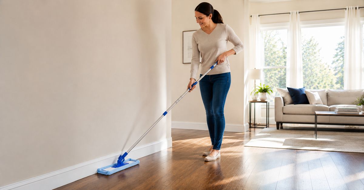 How to Clean Baseboards Without Bending