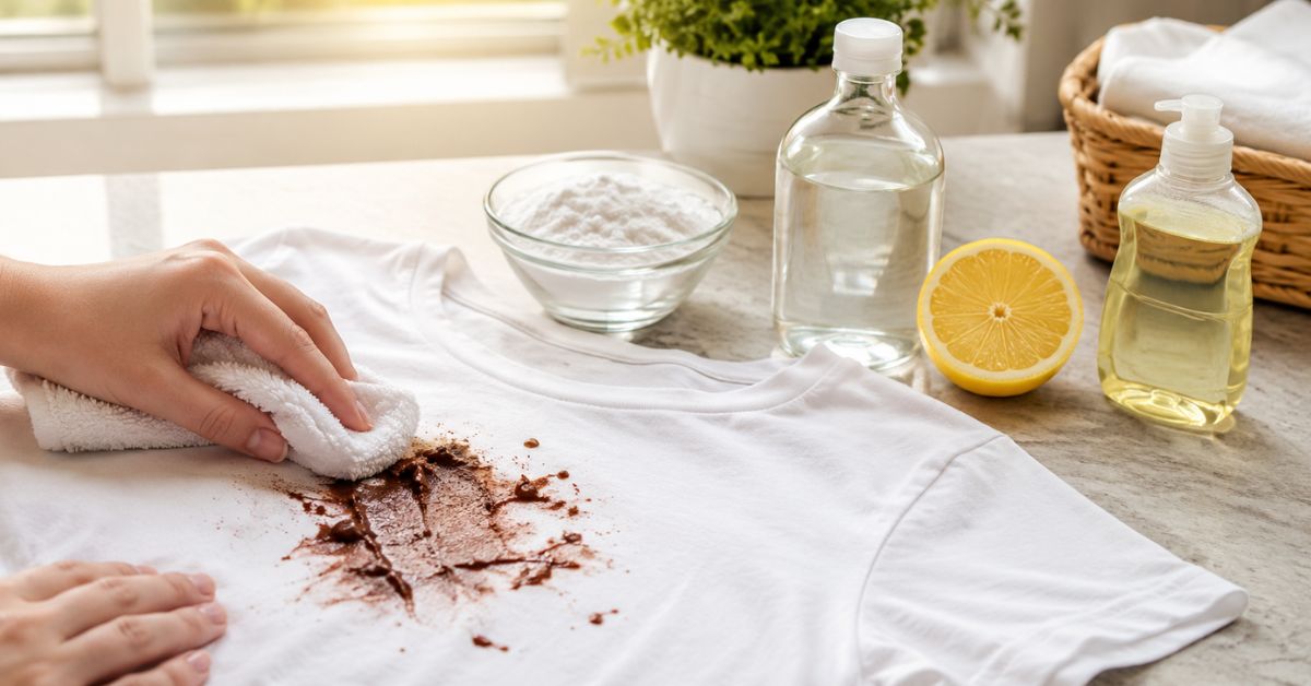 Remove Chocolate Stains from Clothes