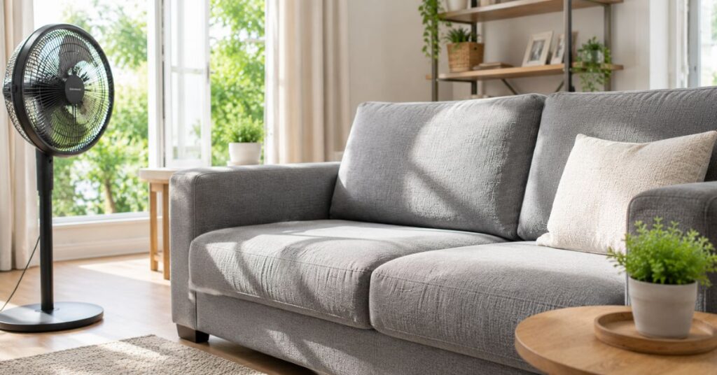 How to Clean a Fabric Sofa at Home