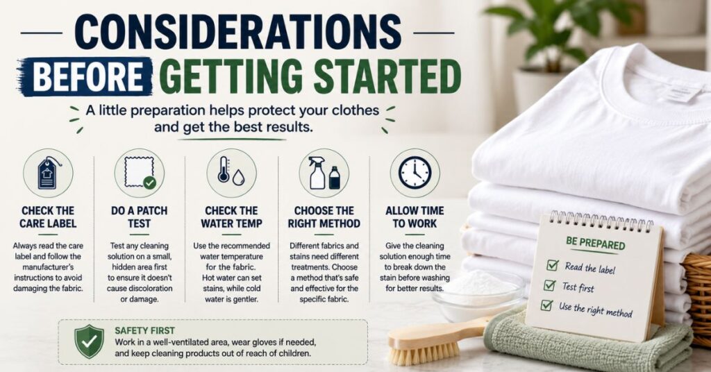 Considerations Before Getting Started