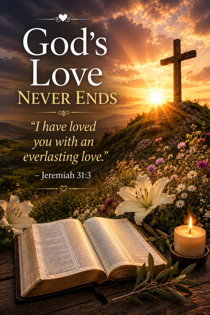 "I have loved you with an everlasting love."