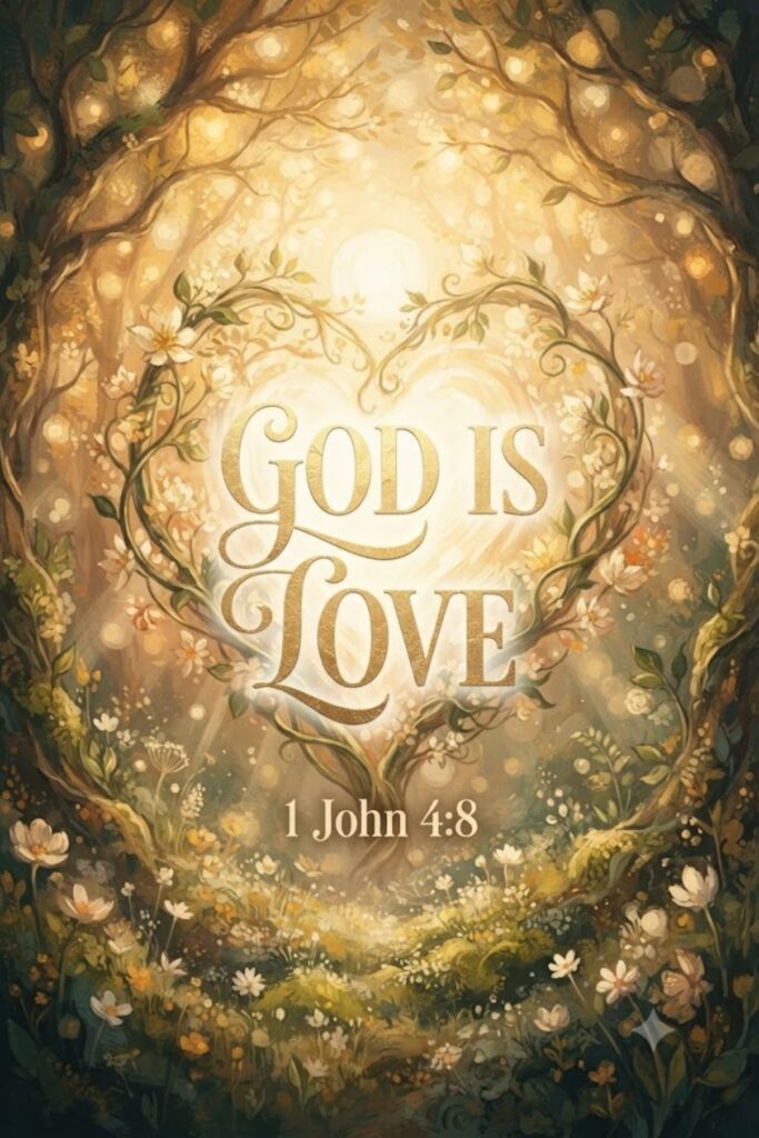 "God is love."