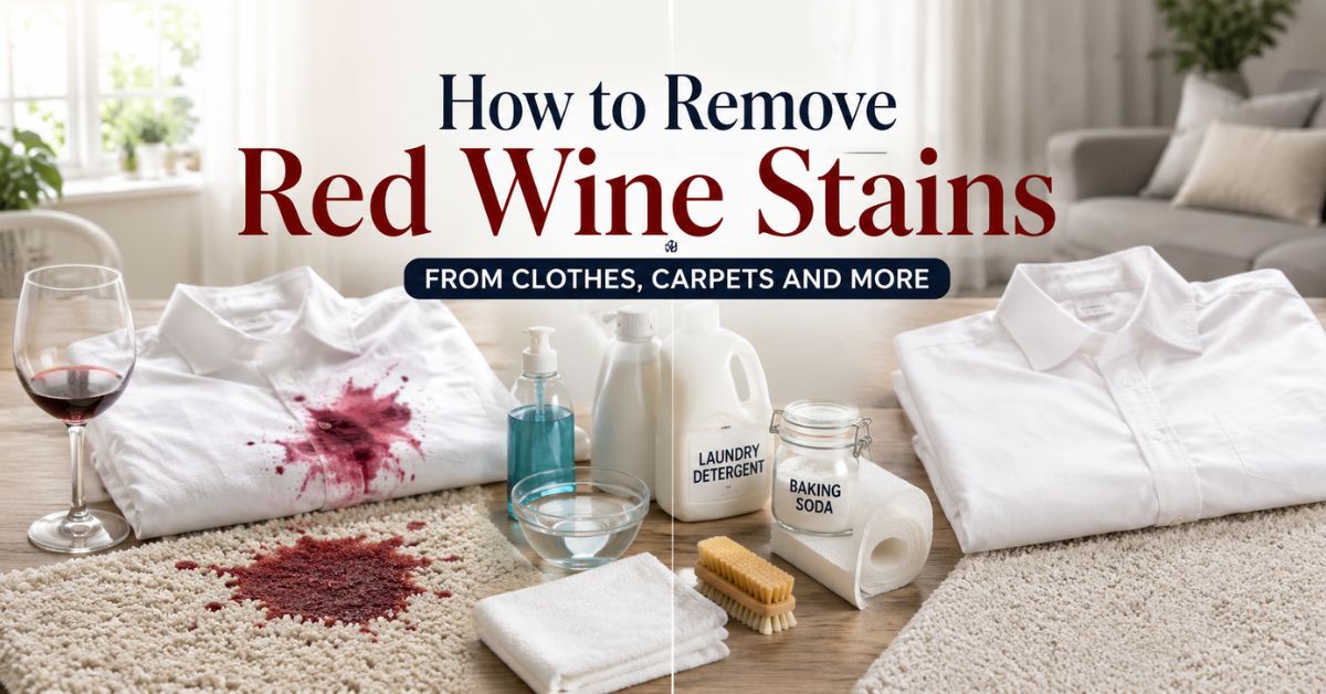 Remove Red Wine Stains