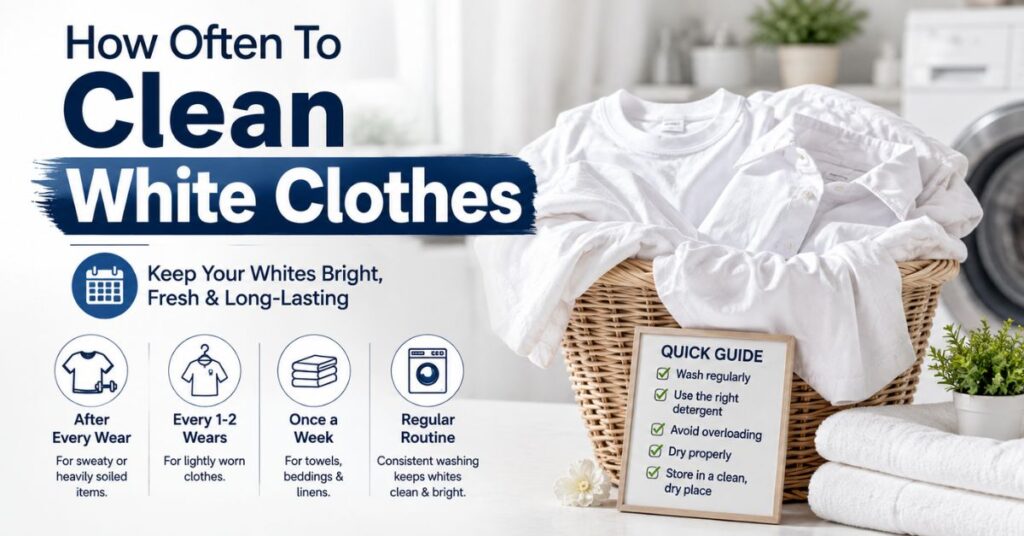 How Often To Clean White Clothes