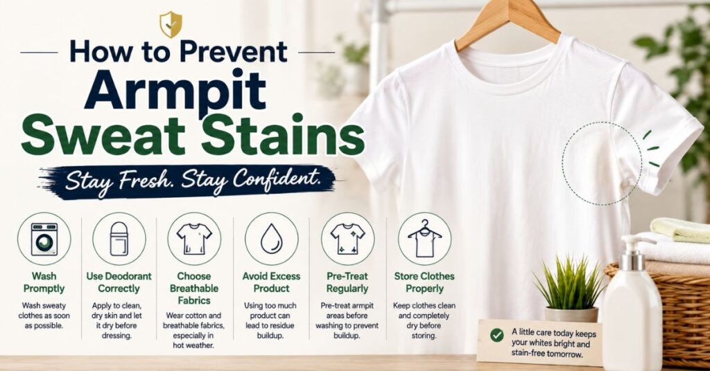How to Prevent Armpit Sweat Stains