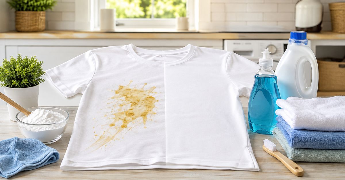 How to Remove Oil Stains from Clothes
