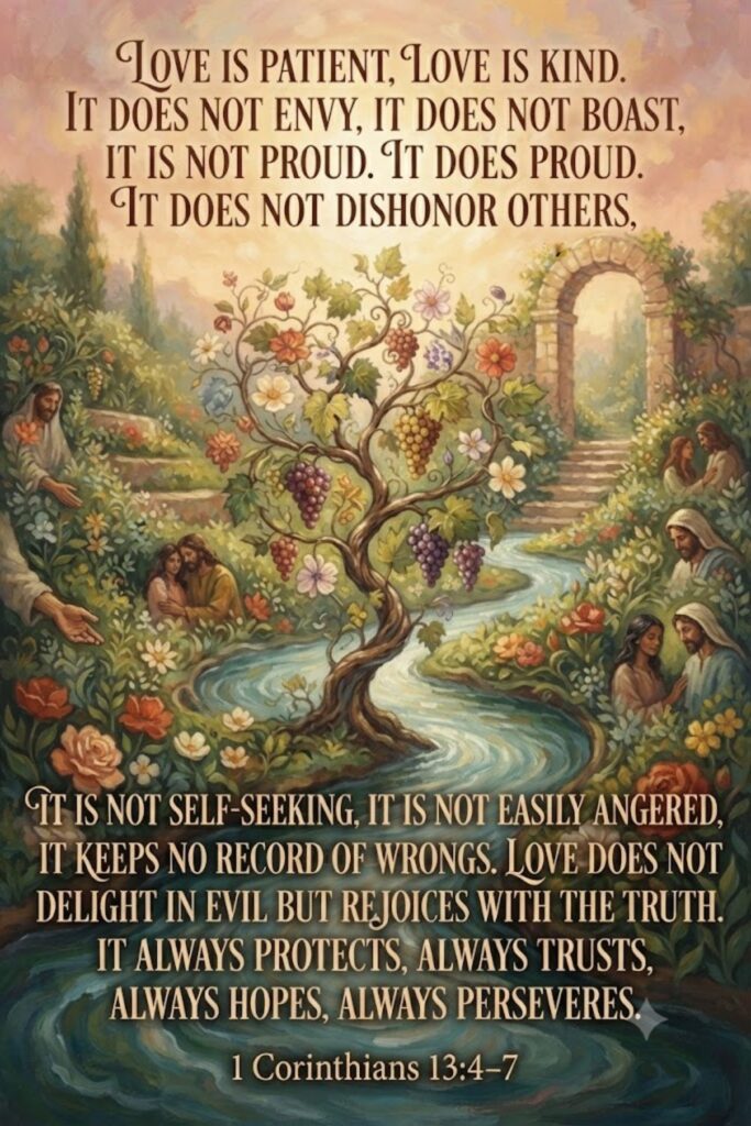 1 Corinthians 13:4–7