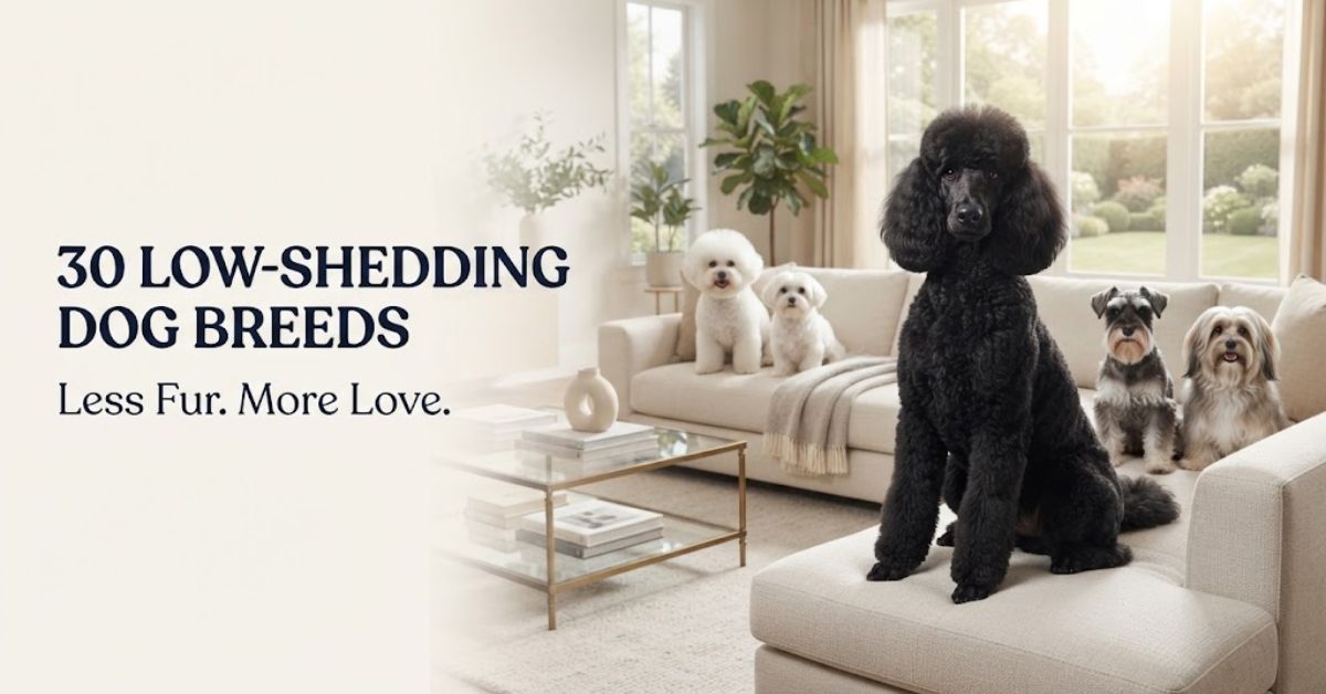 low-shedding dog breeds