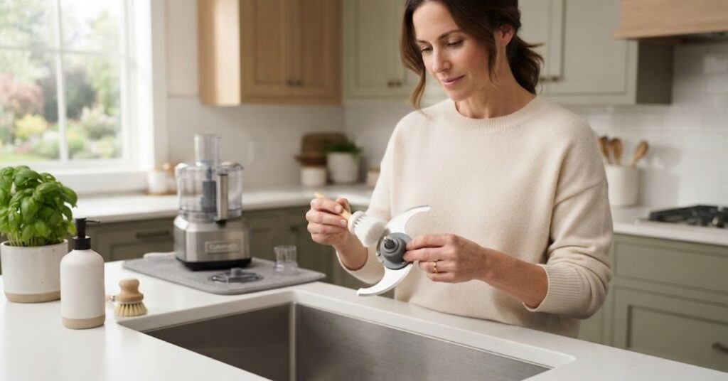 How to Clean the Food Processor Blades Carefully