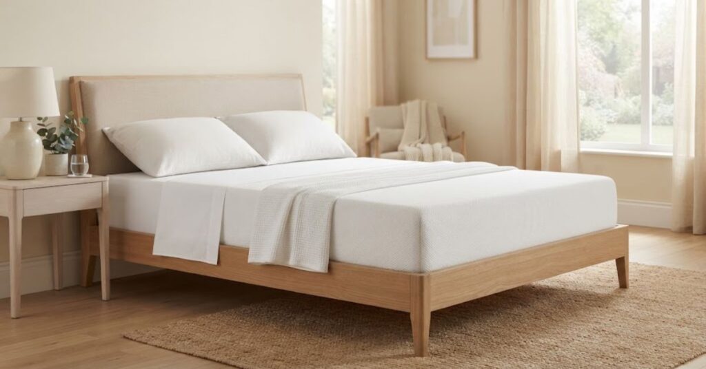 Clean and fresh mattress after removing sweat stains